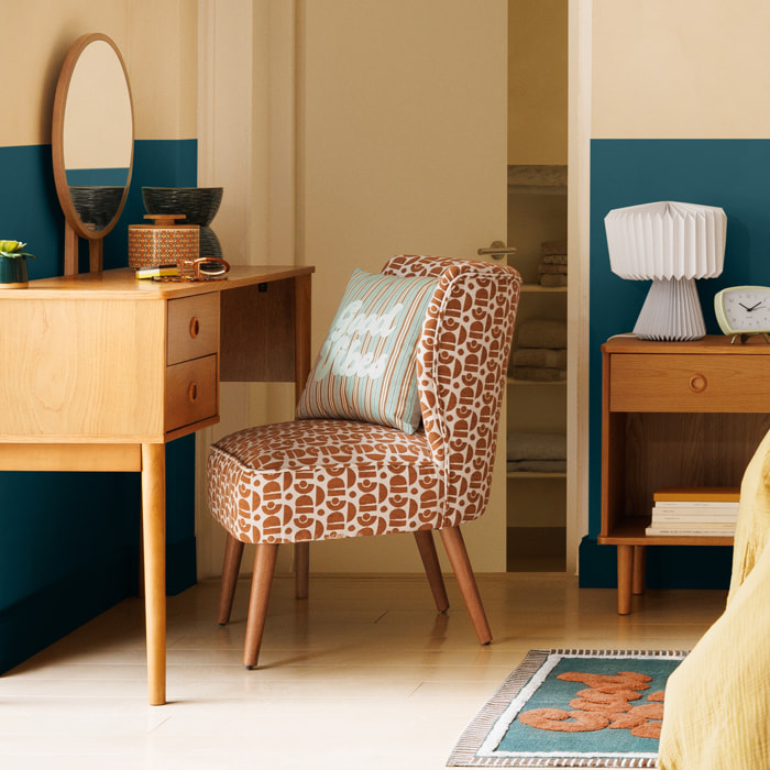 Fauteuil "Chiara" ambre