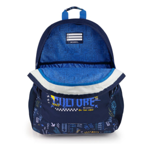 Mochila Gabol SKULL azul e impermeable