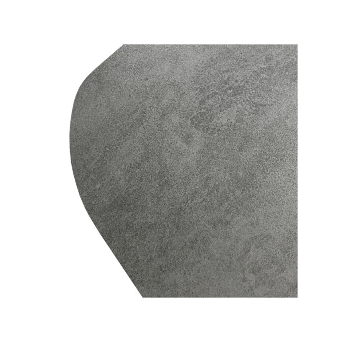 Table extensible 200 à 300 cm céramique gris pieds incurvés - MILANO