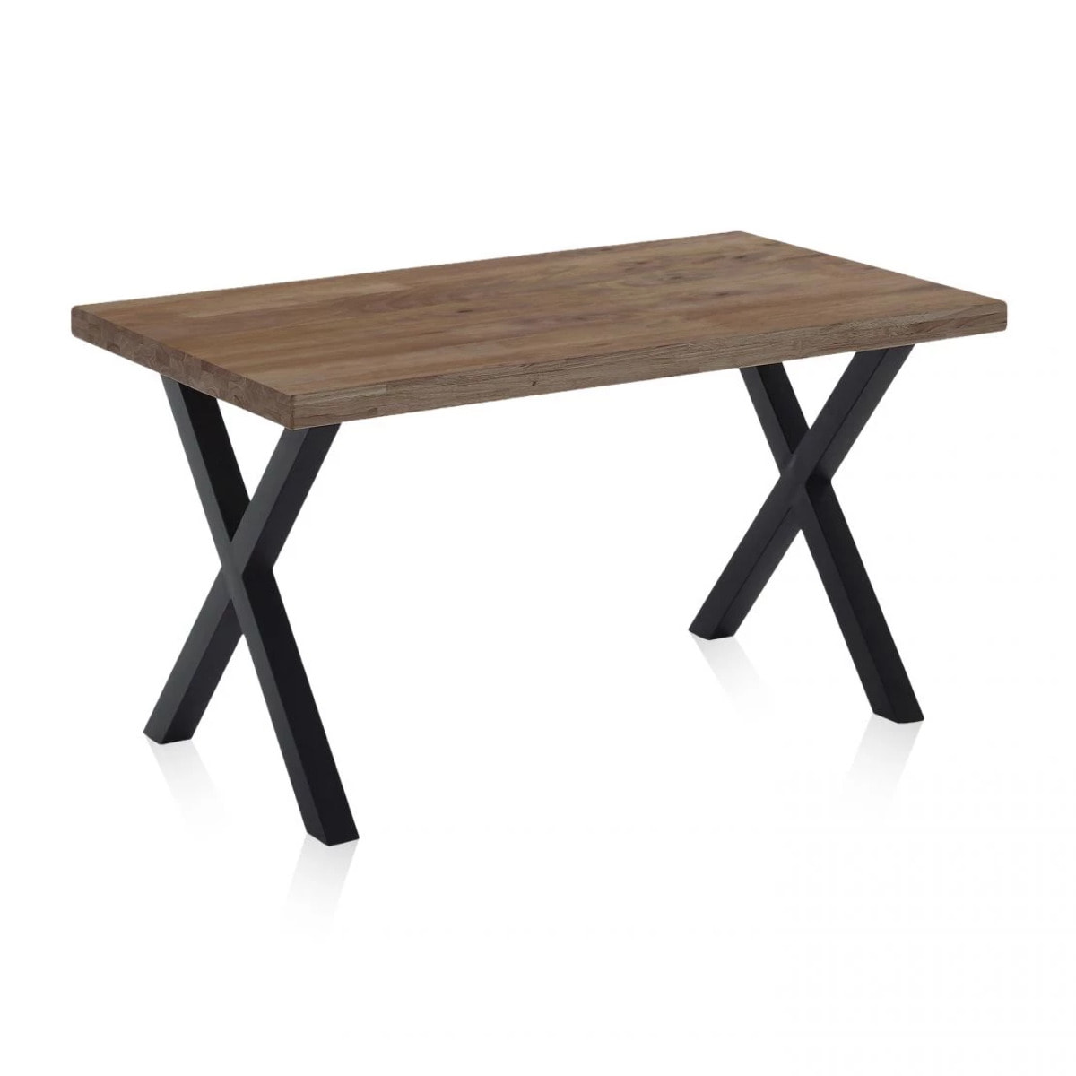 Mesa de comedor X-Loft 140 Roble boreal – Negro