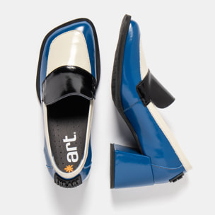 Zapatos con tacón 1705 NAPPA SHINNY ROYAL/ VERONA color Royal