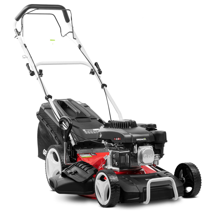 Cortacésped autopropulsado motor 150cc 6cv 460mm recogida 4-1- Greencut GLM770X