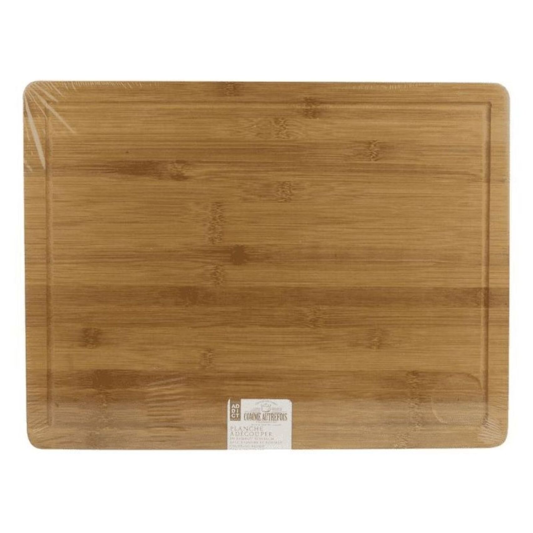 Planche à découper COOK CONCEPT à decouper avec rebord bambou