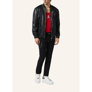 PHILIPP PLEIN Rockstar Fit Jeans Embroidery Monogram