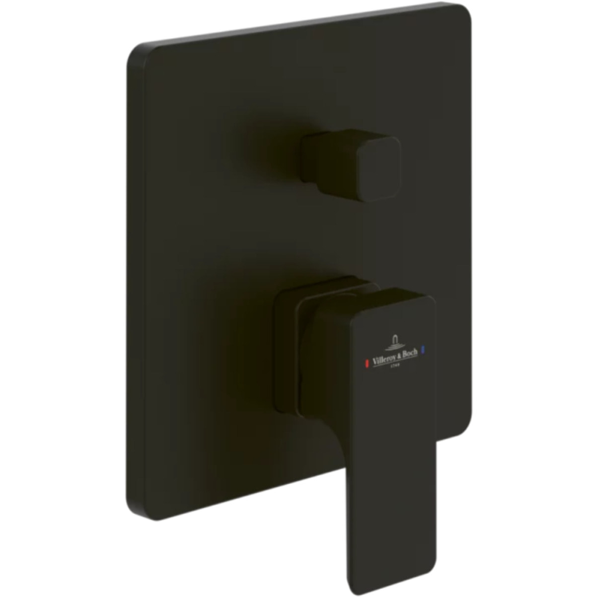 Mitigeur mécanique encastré avec inverseur Subway 3.0 Noir mat