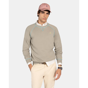 SUDADERA CONTRAST RAGLAN