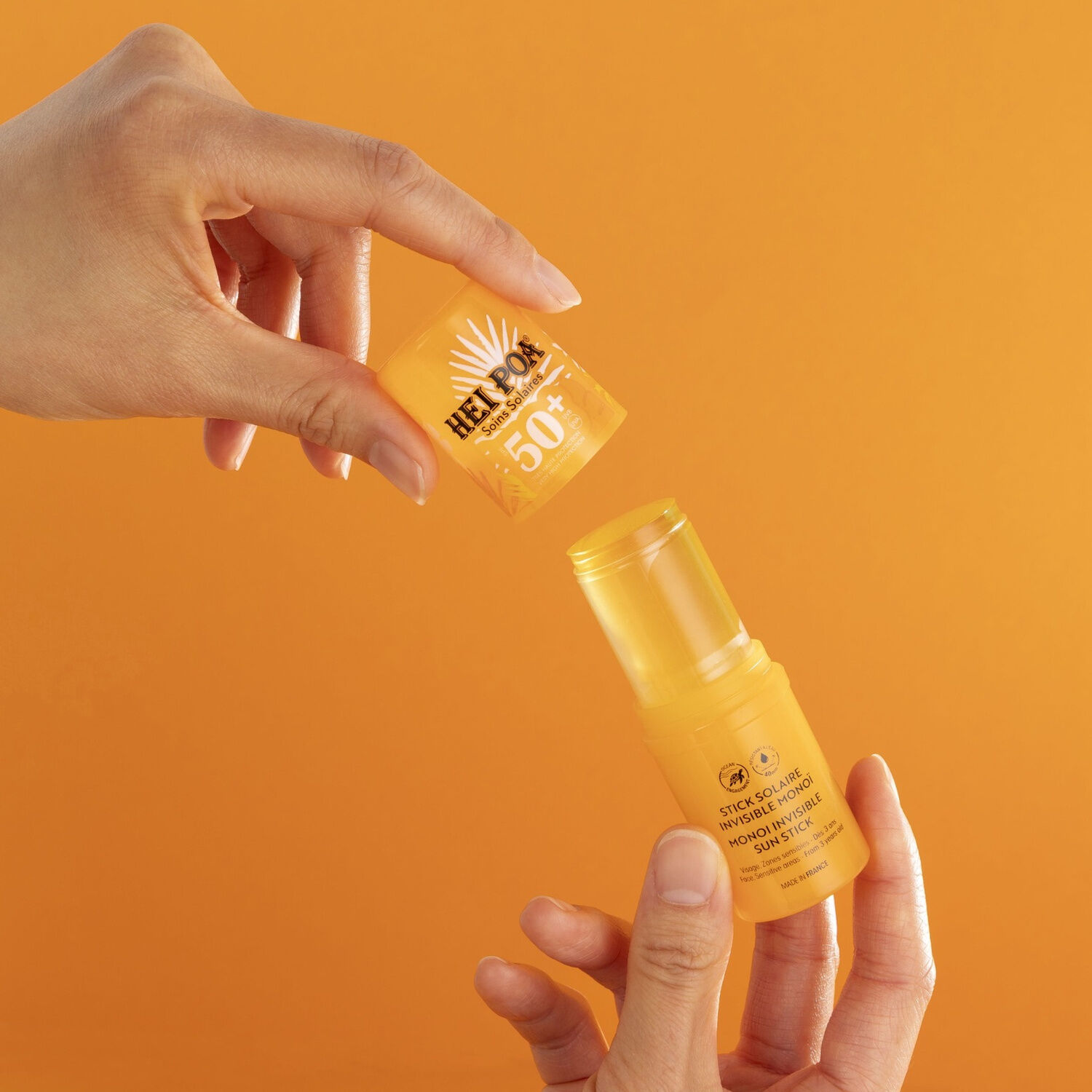 Monoï de Tahiti Ao SPF50+ - Stick Solaire Invisible Monoi 15g