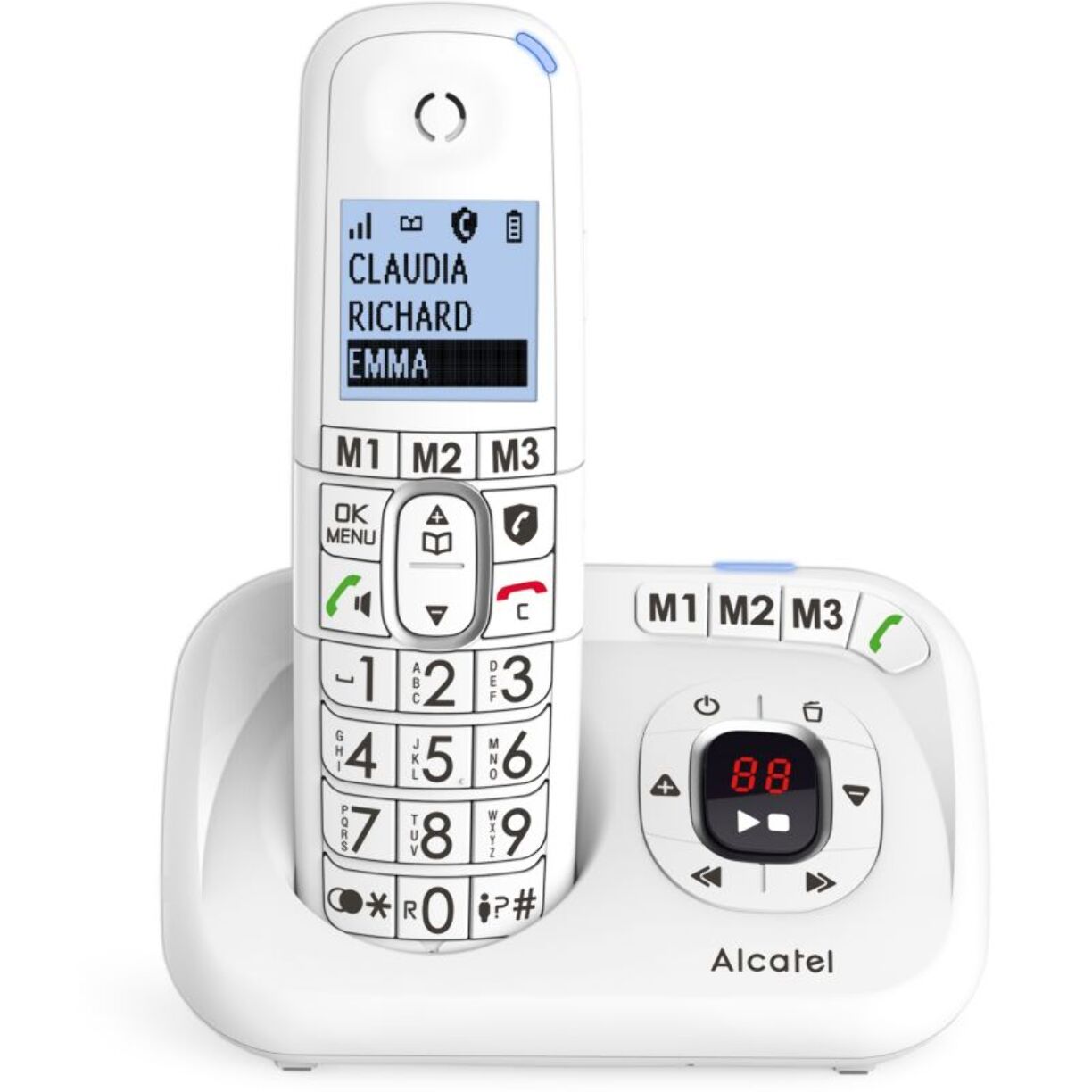 Téléphone sans fil ALCATEL XL785 Voice Blanc