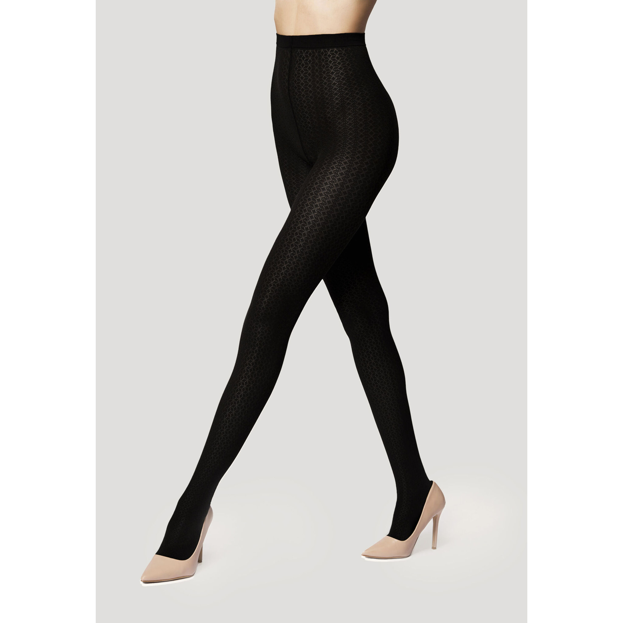 Collant Mosaic Jacquard Tights