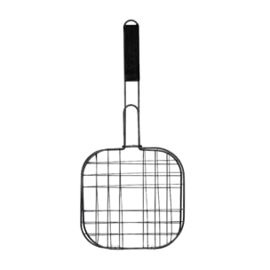 Well home parrilla bbq en alambre de hierro antiadherente 38x20cm