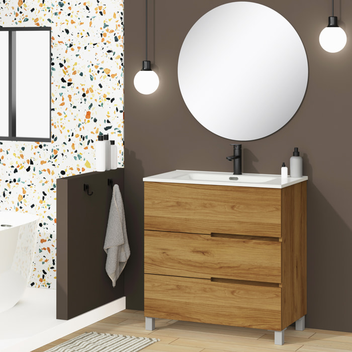 Conjunto de baño MEMPHIS 3C, Alday, 90cm, Teka