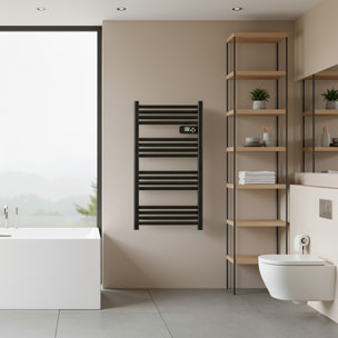 sèche-serviette electrique 500w Noir