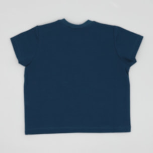 CAMISETA AZUL VERDOSO BALLENA