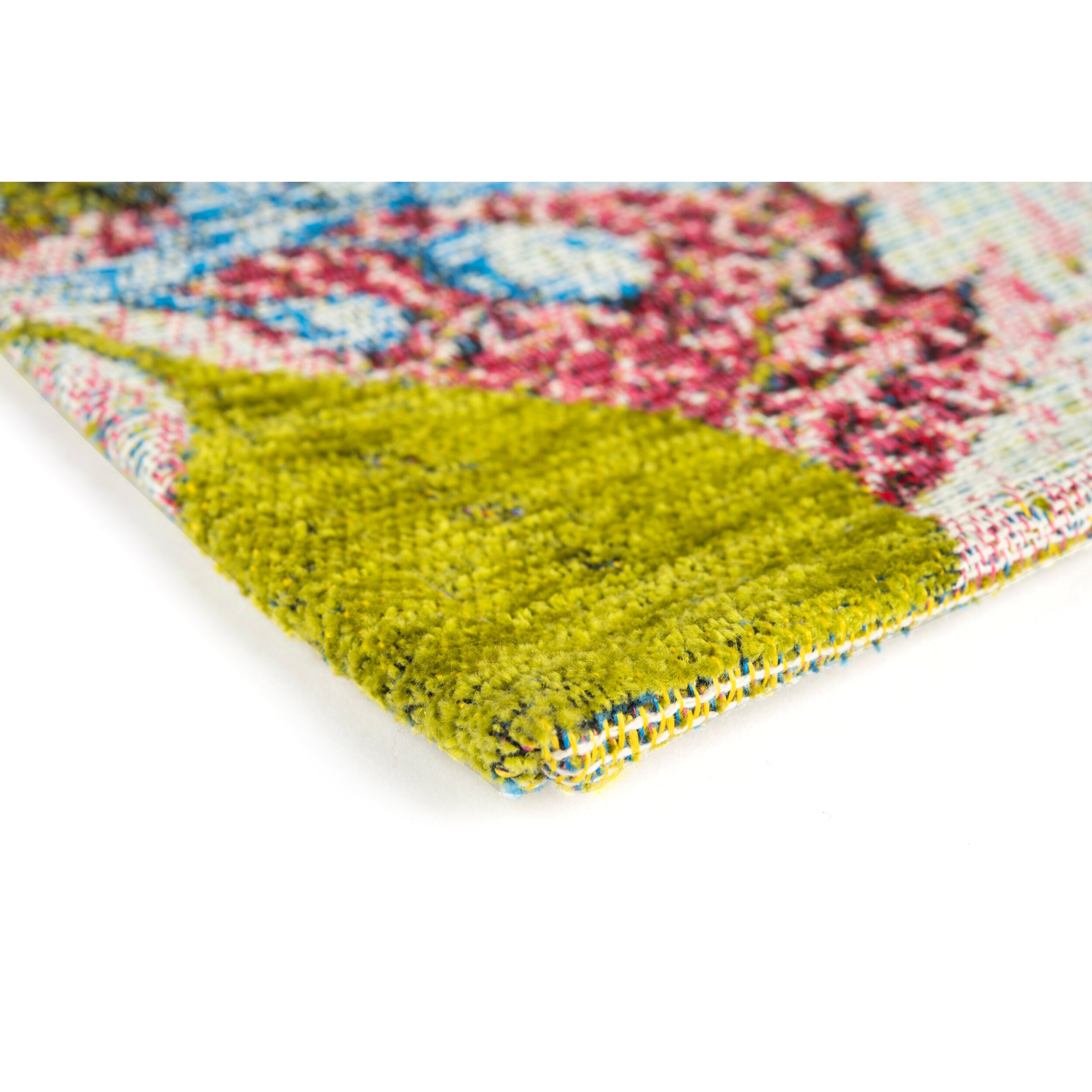 Tappeto Excelsa Rhapsody in poliestere e cotone 45x75x0,7 cm multicolore