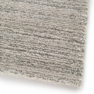 Tapis salon et chambre tissé motif faux uni DUGO