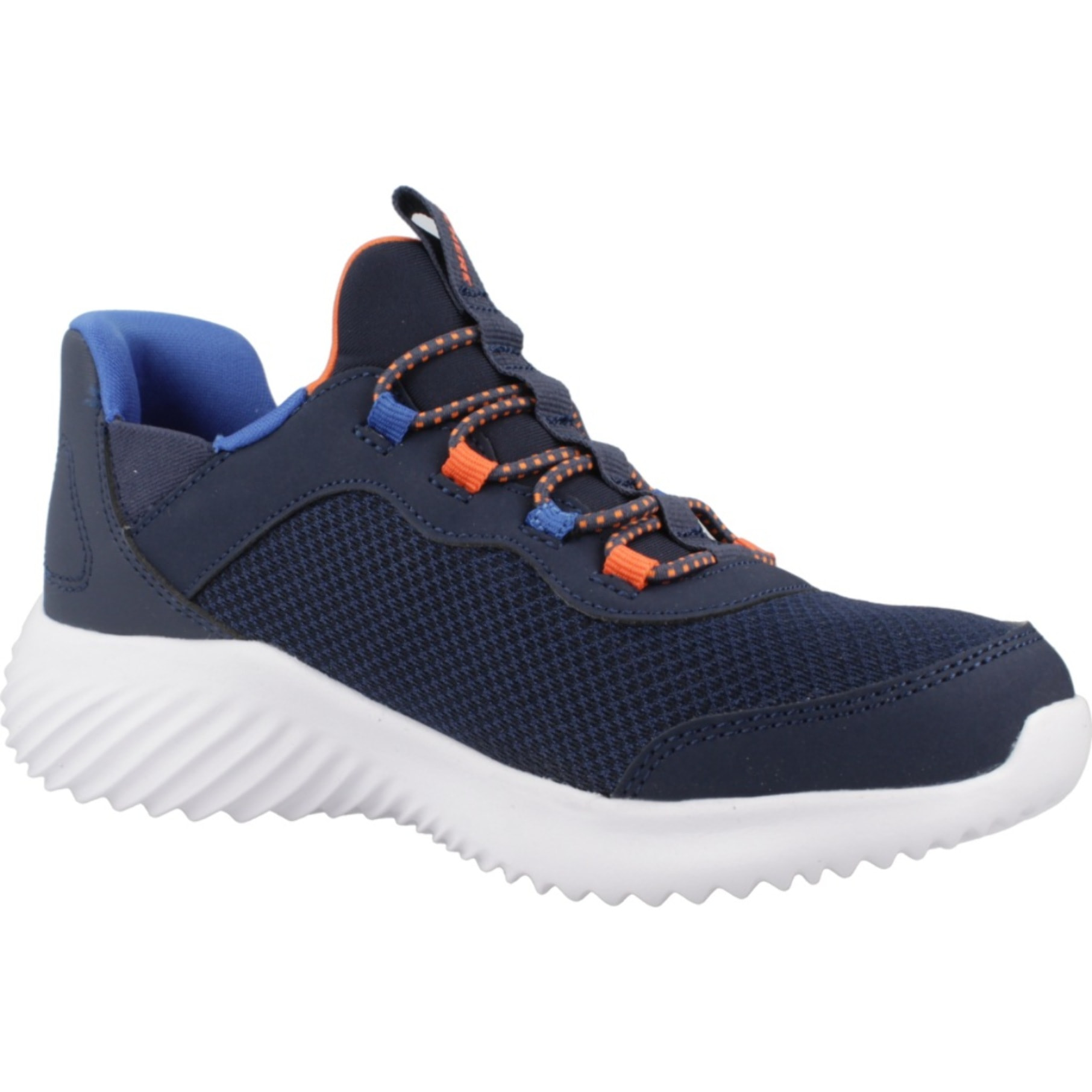 Zapatillas Niño de la marca SKECHERS  modelo BOUNDER - BRISK-BURS SLIP-INS Blue