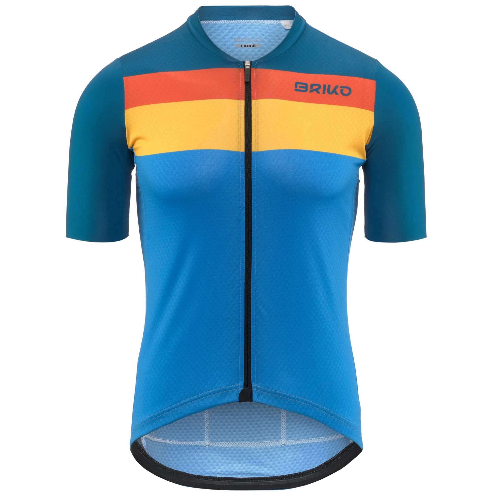 Briko - Maglie gioco, Uomo, Blue - Jerseyko Stripe