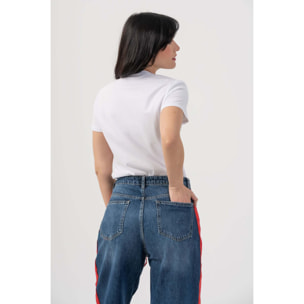 Kocca - T-shirt girocollo con stampa Donna, Tinta unita, Girocollo