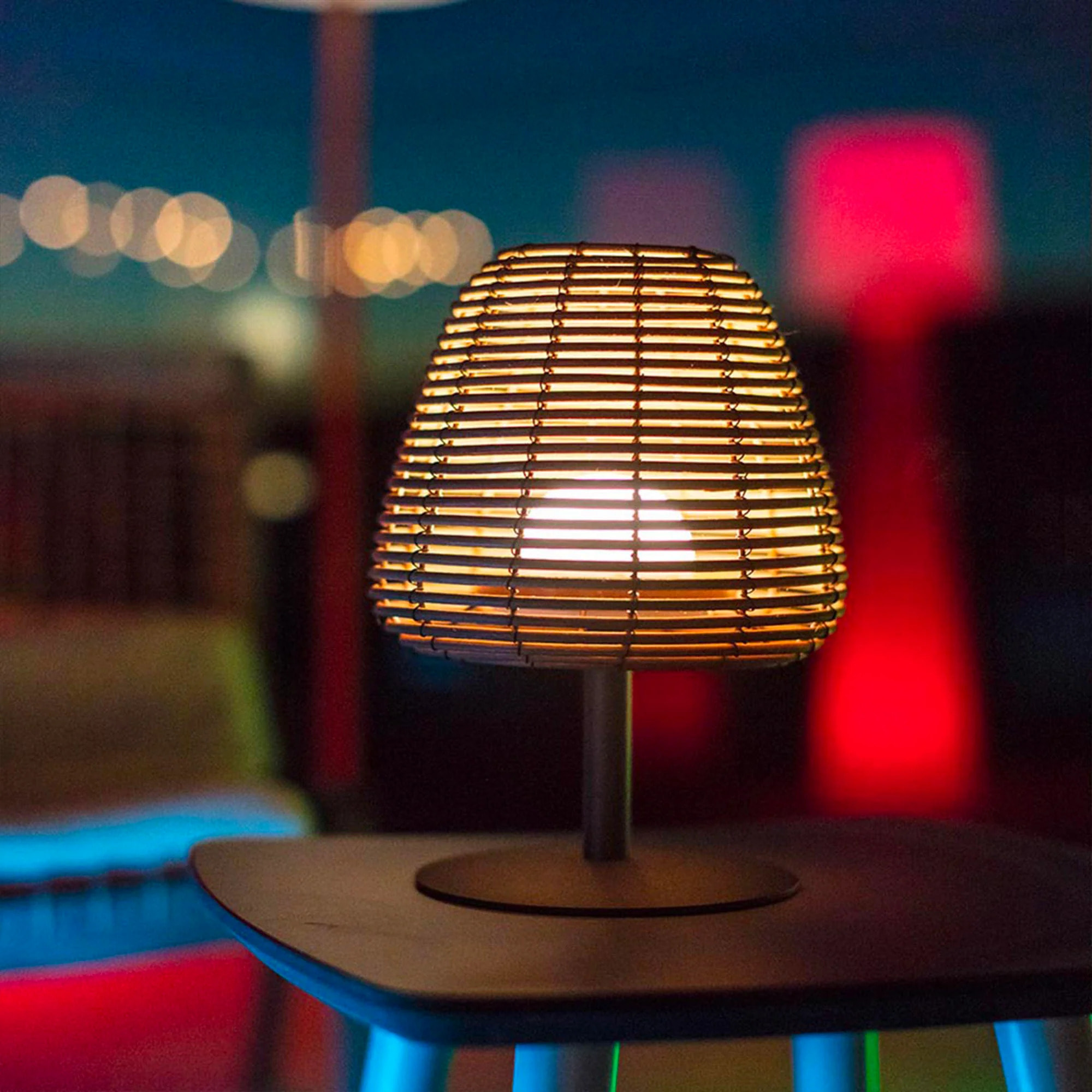 4 Lampe de table STANDY BOHEME H25CM