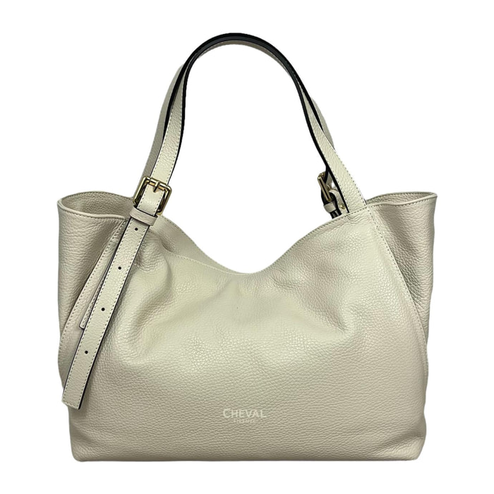 Borsa a spalla Cheval Firenze Sarin Beige