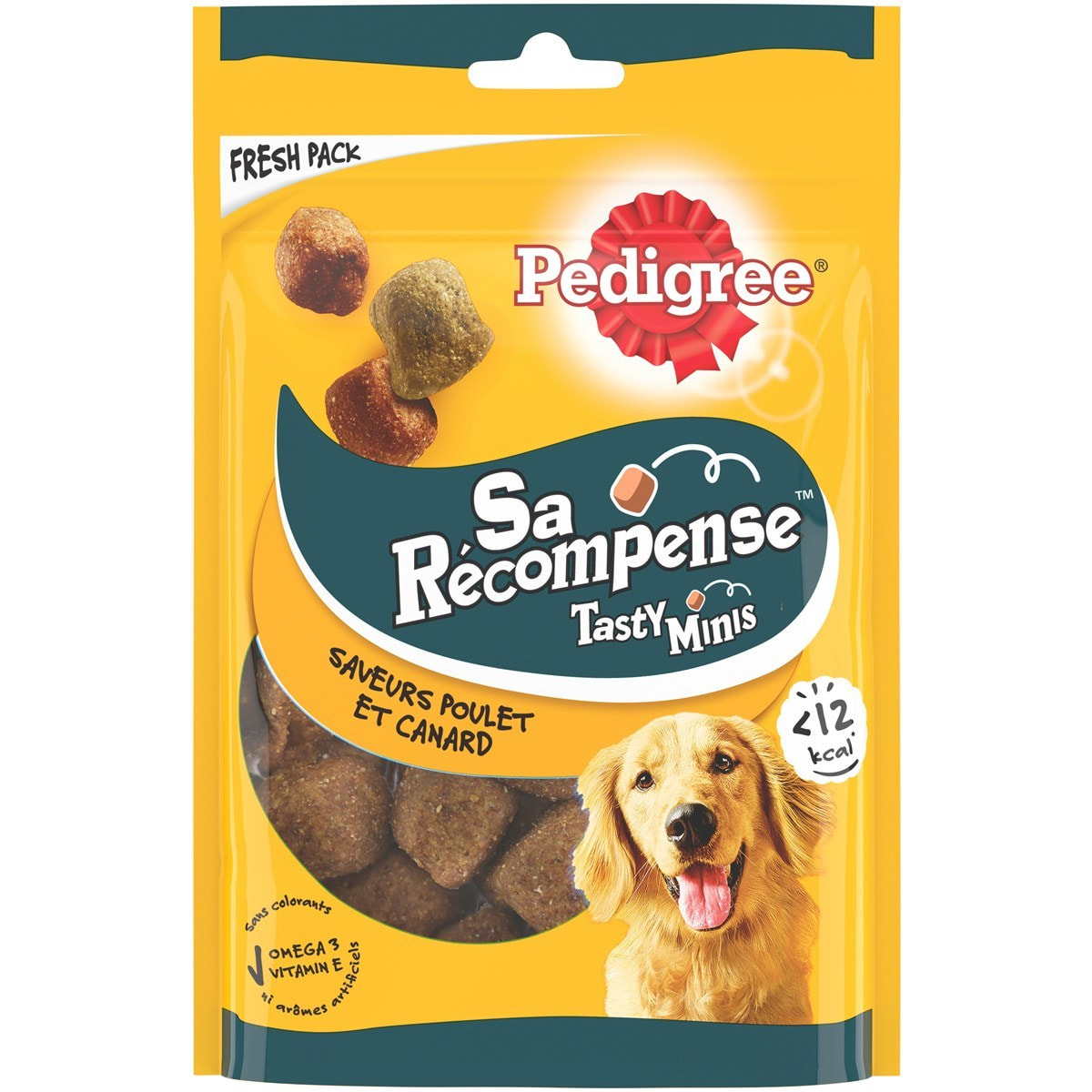 PEDIGREE Sa Récompense saveurs poulet et canard Friandises pour chien 12x130g