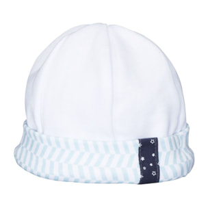 Bonnet de naissance en coton