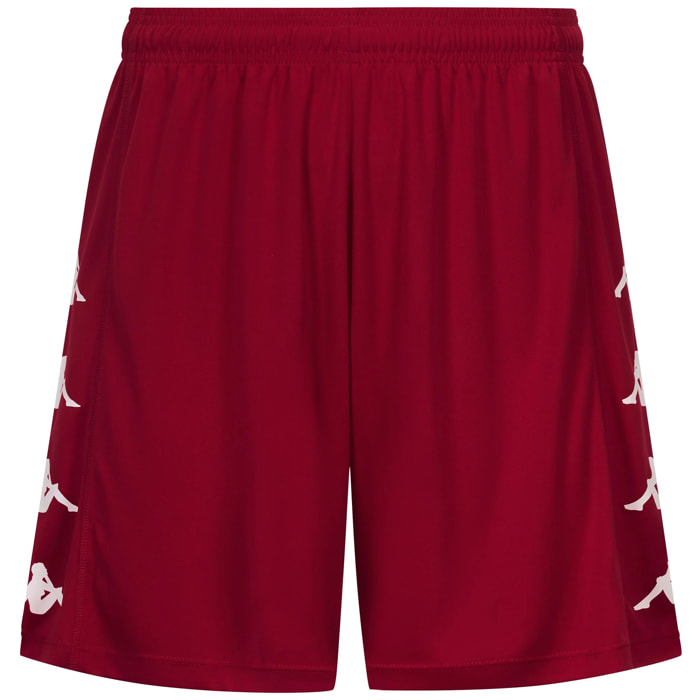 Kappa - Pantaloni Corti Uomo Rosso - Kappa4Football Durchet