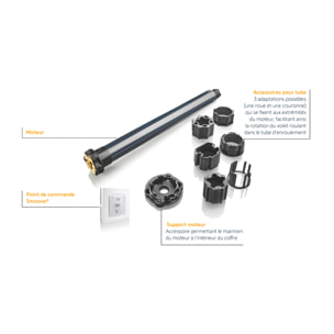 Kit de remplacement avec moteur Altus RTS pour moteur volet roulant - Radio RTS