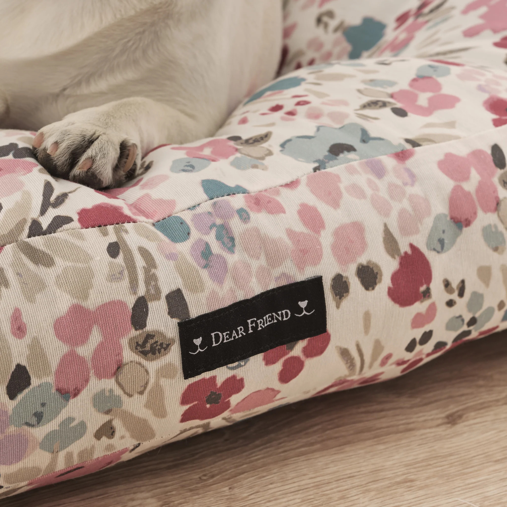Lit épais et rembourré pour chiens et chats, 100 % coton anti-taches, pour animaux 0120-52