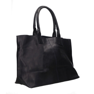 Borsa Shopper da donna - Modello Morea - Vera Pelle - 32.0 x 37.0 x 18.0 cm