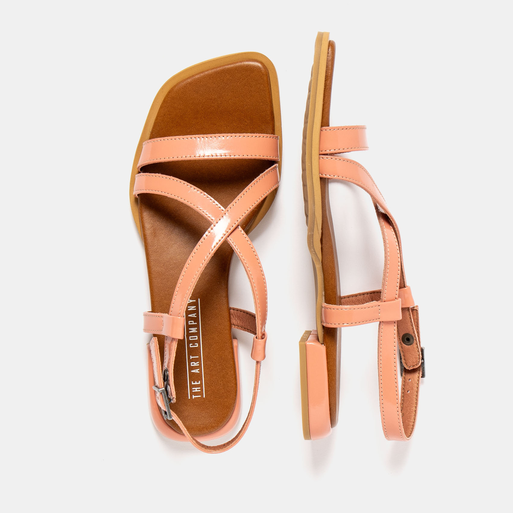 Sandalias 2001 NAPPA SHINNY FLAMINGO / BERGAMO color Flamingo