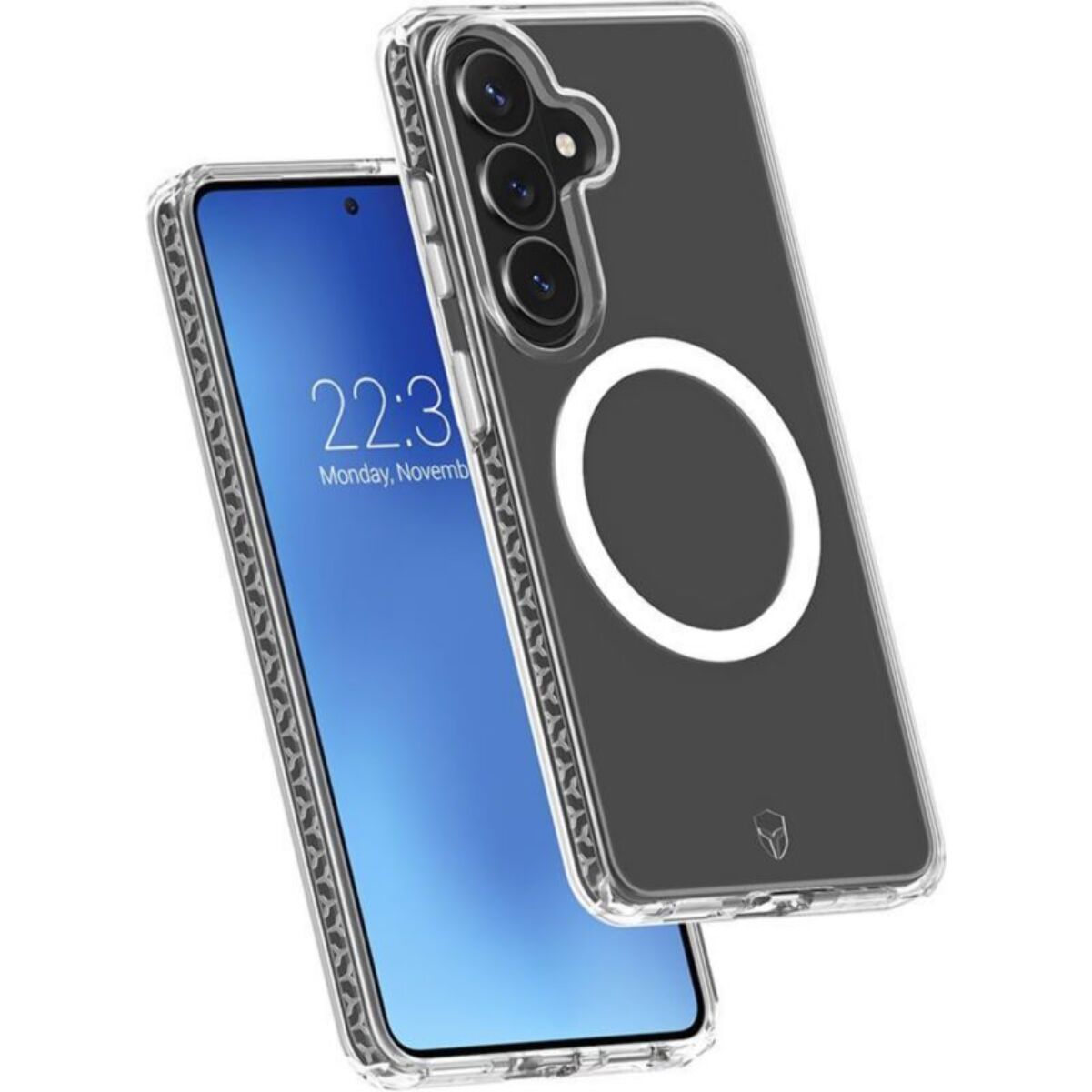 Coque FORCE CASE Air Xtrem Magnet S26 recyclé transparent