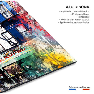 Tableau graffiti new york Tableau alu Dibond