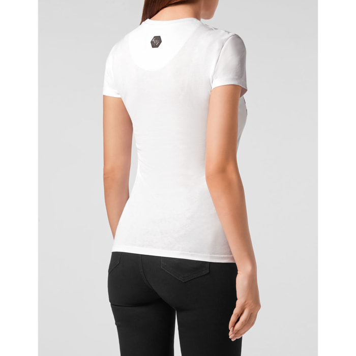 PHILIPP PLEIN T-Shirt Round Neck HEXAGON