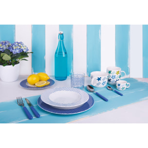 Set 6 Bicchieri Excelsa – Enjoy, Vetro Blu