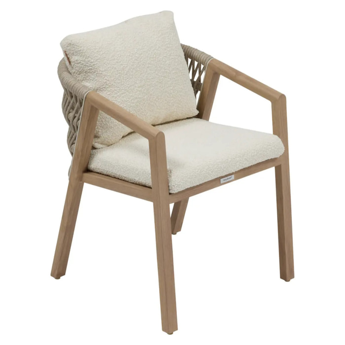 Fauteuil de jardin Mylore beige