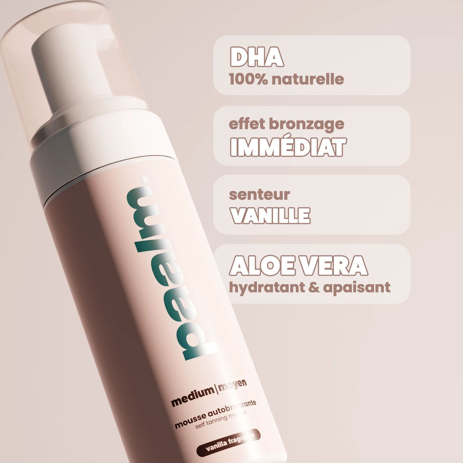 Vanilla - Mousse Autobronzante Medium