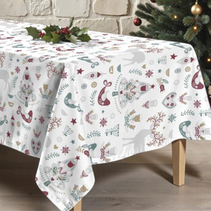 Nappe en résine Anti-tâches Merry Christmas 55