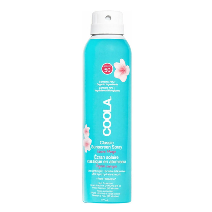 Spray Solaire Corps Classic SPF50 - Goyave Mangue 177 ml