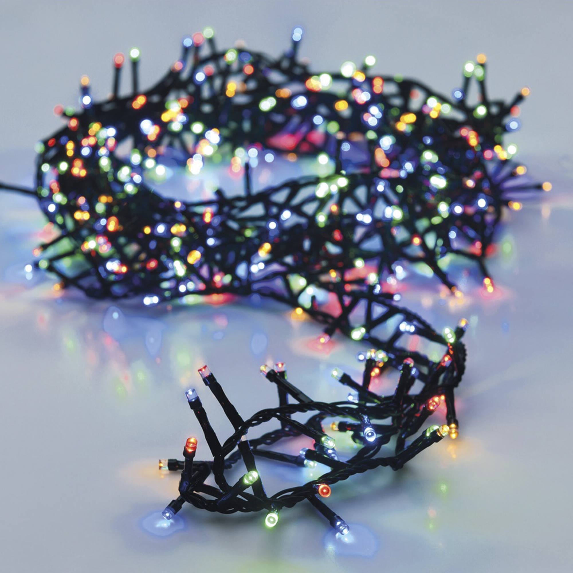 Clúster de 500 Luces LED Multicolor - 13 metros