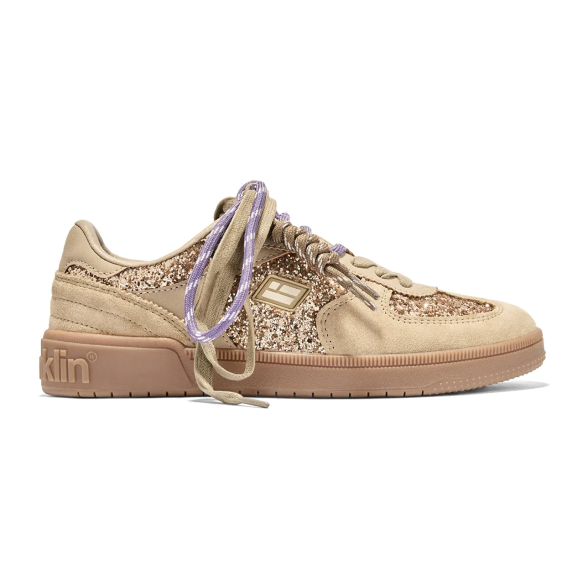 Zapatillas de Mujer Rebel Lab Glitter en Dorado D.Franklin