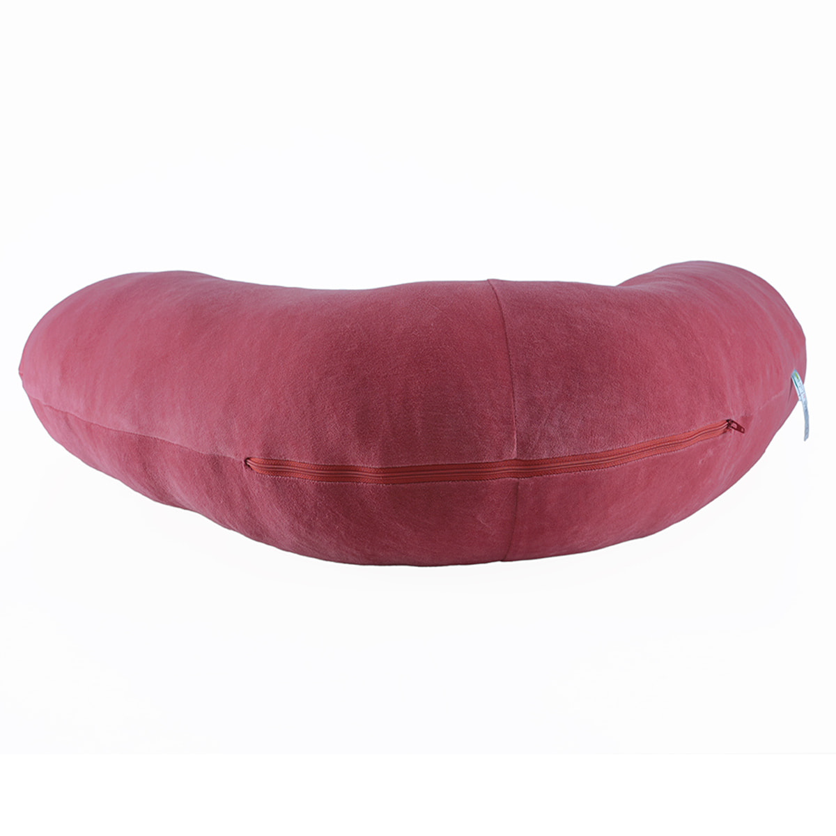 Coussin de maternité 160 cm Coton bio déhoussable-Bordeaux
