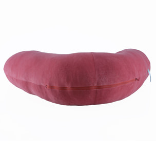 Coussin de maternité 160 cm Coton bio déhoussable-Bordeaux