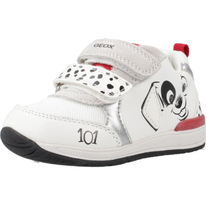 Zapatos Niño de la marca GEOX  modelo B RISHON GIRL BLANCO