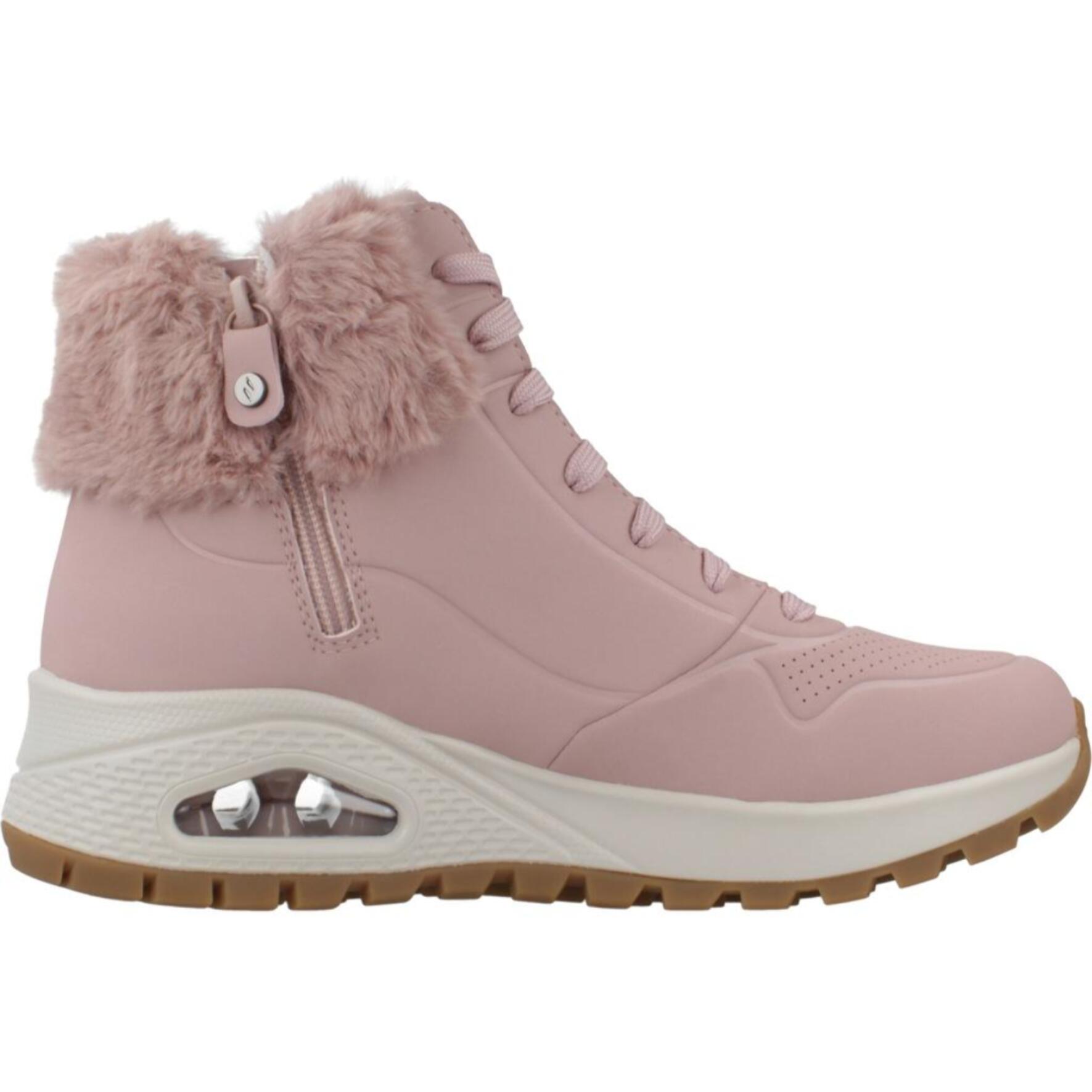 Botines Mujer Uno Rugged Fall Air Rosa