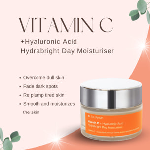 Vitamina C + Ácido Hialurónico Hidratante De Día Hydrabright 50ml