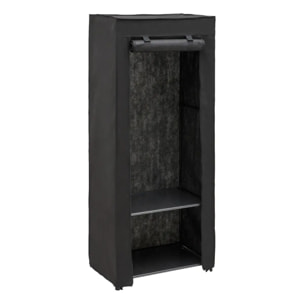 Penderie Dressy rectangulaire 70x165cm noir