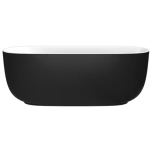 Baignoire îlot 170 x 80 cm Bastille Laque satinée Noir