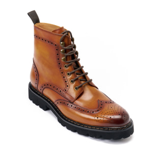 Stivaletto British Passport Marrone