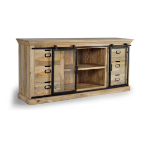 Aparador 6 cajones - 180x45x86cm